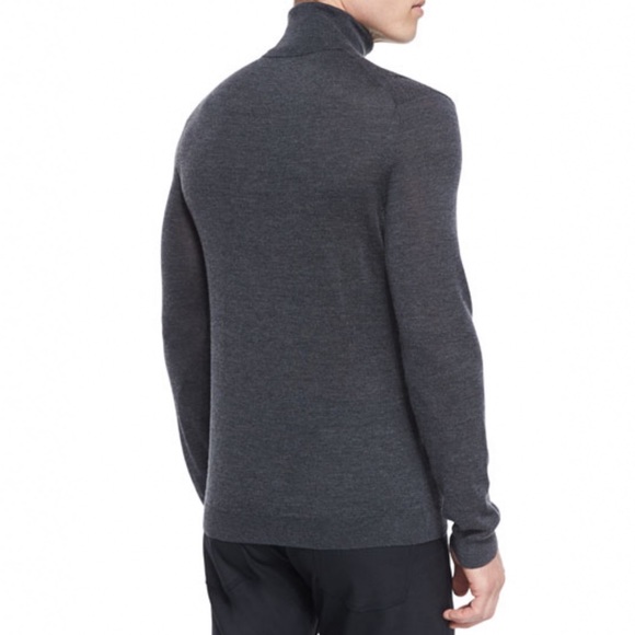 Theory Vilass P Harman Turtleneck Pullover Sweater Wool - Picture 2 of 7
